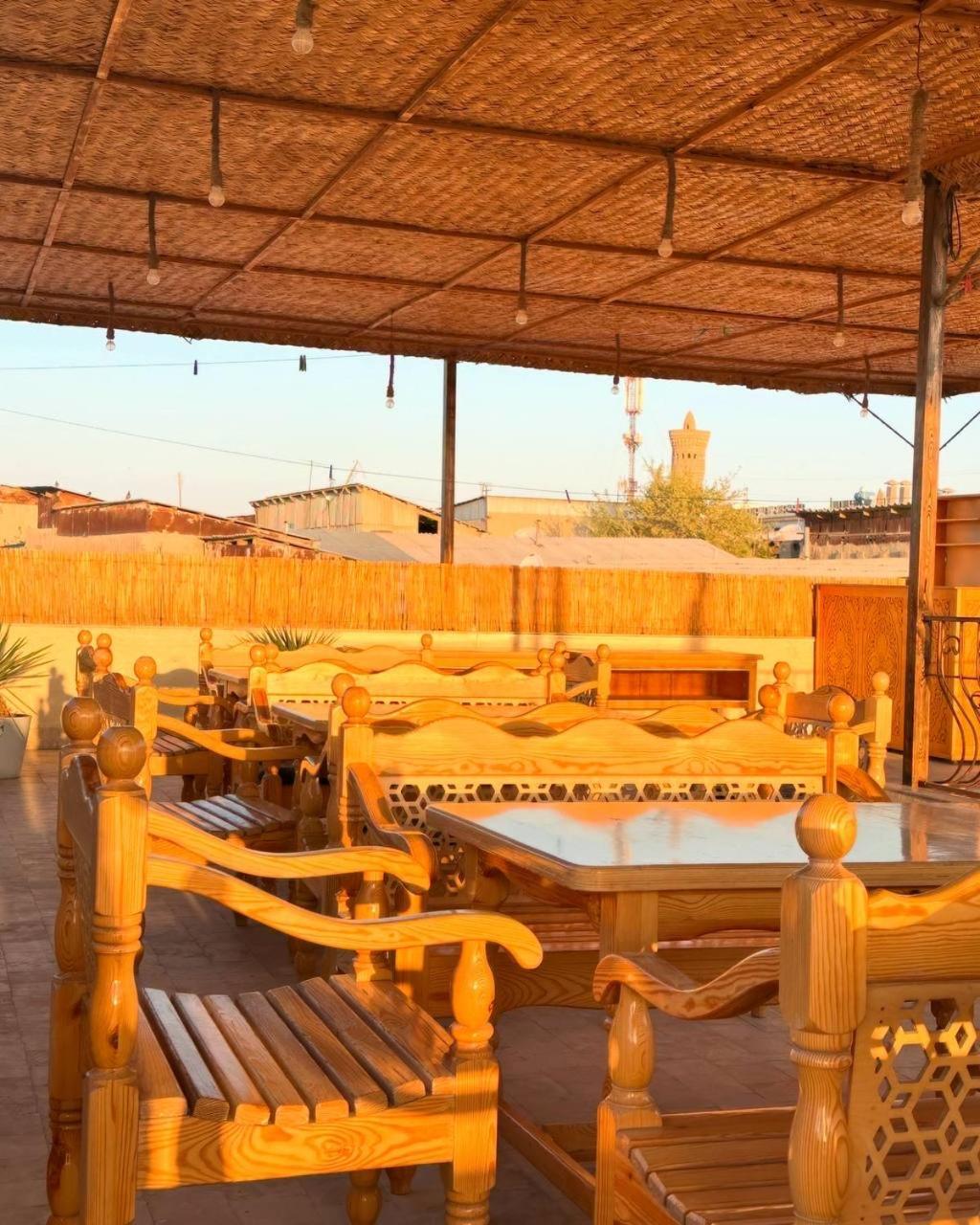 Saidkasim With A Terrace Hotell Bukhara Eksteriør bilde